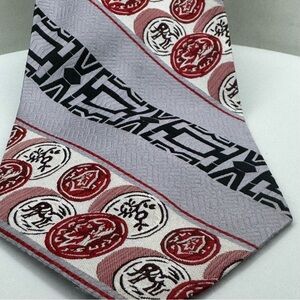 Vintage Asian-inspired tie